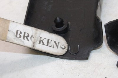 00-02 KAWASAKI NINJA ZX6R ZX600J OEM FRONT UPPER COWL COVER PAIR