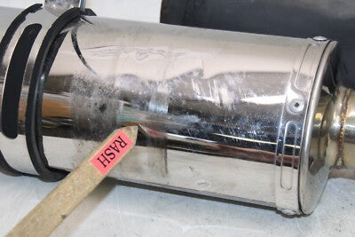 2006 SUZUKI KATANA GSX750F OEM FULL EXHAUST SYSTEM HEADERS PIPE MUFFLER DELKEVIC