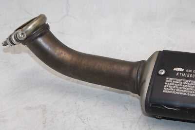 2018 KTM 390 DUKE OEM EXHAUST PIPE MUFFLER SLIP ON CAN SILENCER