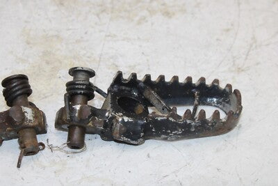 1992 KAWASAKI KX250 OEM LEFT RIGHT FOOT RESTS PEGS