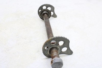 80-83 YAMAHA XT250 OEM REAR AXLE BACK WHEEL RIM PIVOT BOLT AXEL