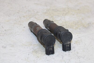 13-17 KAWASAKI NINJA 300 EX300B OEM IGNITION COILS COIL SPARK PLUG CAPS