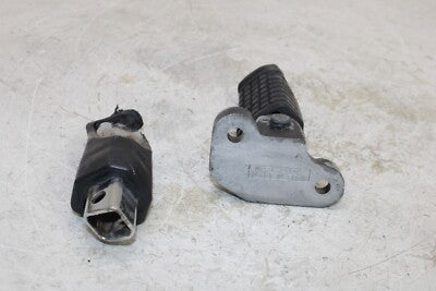 1991 KAWASAKI NINJA 500 OEM FRONT FOOT RESTS PEGS STEPS SET PAIR