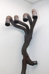 1999 KAWASAKI NINJA ZX11 OEM FULL EXHAUST SYSTEM HEADERS PIPE MUFFLER