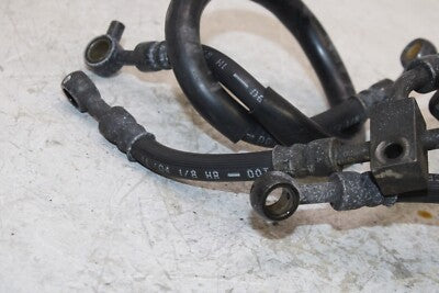 01-06 HONDA CBR600F4I FRONT BRAKE CALIPER HOSES LINES W REAR HOSE OEM