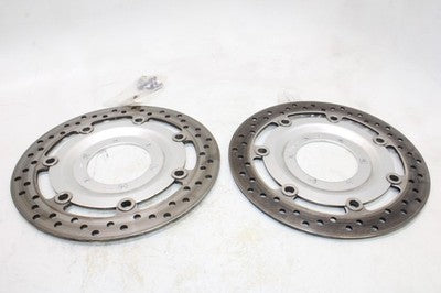 02-04 HONDA VTX1800C OEM FRONT LEFT RIGHT BRAKE ROTORS DISCS