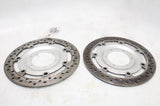 02-04 HONDA VTX1800C OEM FRONT LEFT RIGHT BRAKE ROTORS DISCS
