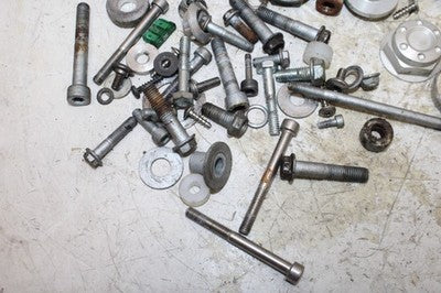 2011 APRILIA DORSODURO 750 OEM ENGINE MOUNTING BOLTS HARDWARE MOTOR SCREWS