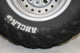 2001 HONDA RANCHER 350 TRX350FM 4X4 S OEM RIGHT FRONT WHEEL RIM W TIRE