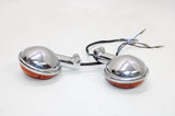 88-97 YAMAHA VIRAGO 750 XV750 OEM FRONT LEFT RIGHT TURN SIGNALS LIGHT INDICATORS