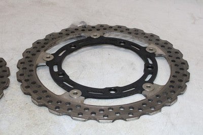 17-25 KAWASAKI NINJA 650 EX650 OEM FRONT LEFT RIGHT BRAKE ROTORS DISCS