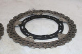 17-25 KAWASAKI NINJA 650 EX650 OEM FRONT LEFT RIGHT BRAKE ROTORS DISCS