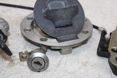 2002 SUZUKI VSTROM DL1000K OEM IGNITION LOCK KEY SET W/ GAS CAP AND SEAT LOCK