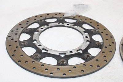 2006 YAMAHA YZF R1 OEM FRONT LEFT RIGHT BRAKE ROTORS DISCS