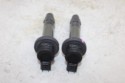 18-23 KAWASAKI NINJA 400 OEM IGNITION COILS COIL SPARK PLUG CAPS