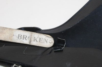 2010 BMW S1000RR OEM LEFT FRONT UPPER MID SIDE FAIRING COWL PLASTIC