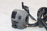 07-12 KAWASAKI NINJA ZX6R OEM LEFT CLIP ON HANDLE HORN SIGNALS SWITCH SWITCHES