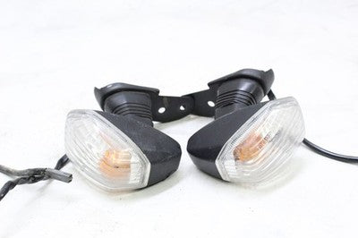 08-18 KAWASAKI KLR650 OEM REAR LEFT RIGHT TURN SIGNALS LIGHT INDICATORS