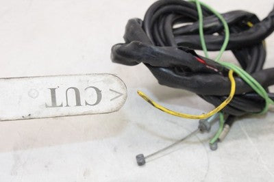 1996 KAWASAKI KZ1000P POLICE OEM RIGHT CLIP ON HANDLE KILL OFF START SWITCH