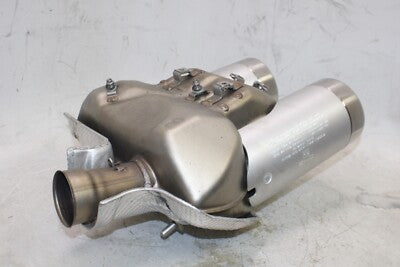 2005 DUCATI MULTISTRADA 1000 DS OEM EXHAUST PIPE MUFFLER SLIP ON CAN SILENCER