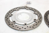02-04 HONDA VTX1800C OEM FRONT LEFT RIGHT BRAKE ROTORS DISCS