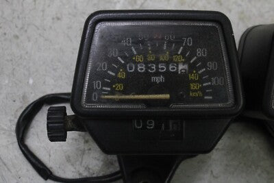 87 YAMAHA XT350 OEM GAUGE SPEEDO TAC METERS ASSEMBLY