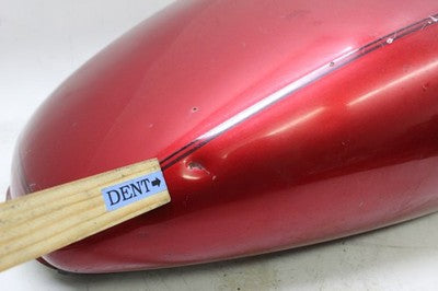 2007 YAMAHA XVS650 V STAR 650 OEM GAS FUEL TANK RED CLASSIC