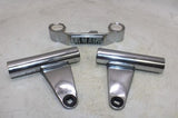 1980 YAMAHA XS850 OEM FRONT FORK COVERS BRACKETS