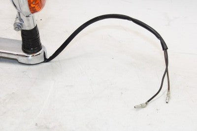 2002 YAMAHA V STAR 650 XVS650A CLASSIC OEM LEFT REAR SEAT GRAB BAR W TURN SIGNAL