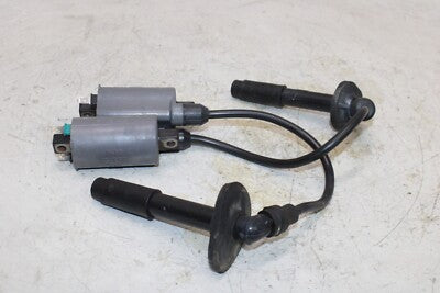 92-07 KAWASAKI NINJA 250R EX250F OEM IGNITION COILS COIL SPARK PLUG CAPS