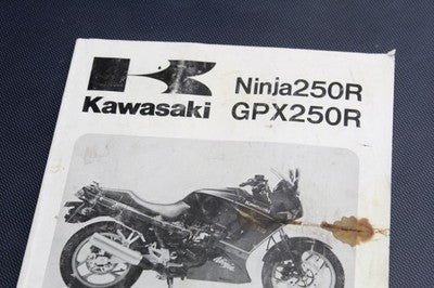 1988-1997 KAWASAKI NINJA 250R EX250F OEM SERVICE MANUAL BOOK