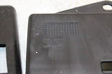 1981 HONDA CX500C OEM PLASTIC TOOL BOX TRAY HOLDER COVER SET