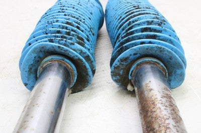 1980 YAMAHA XT250 OEM RIGHT LEFT FRONT SUSPENSION FORKS SHOCKS