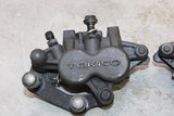 06-08 KAWASAKI NINJA 650R OEM RIGHT LEFT FRONT BRAKE CALIPER SET PAIR CALIPERS