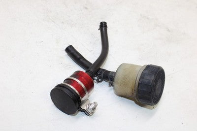 03-05 YAMAHA YZF R6 FRONT REAR BRAKE MASTER FLUID RESERVOIR TANK BOTTLE