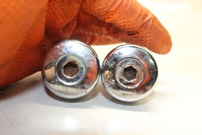 2003 YAMAHA V STAR 1100 XVS1100 OEM HANDLEBAR END CAPS WEIGHTS