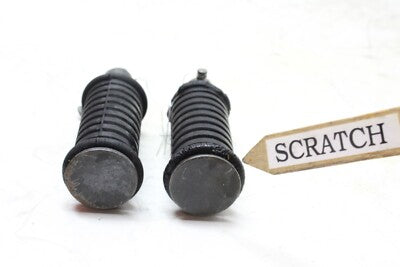 2002 KAWASAKI ELIMINATOR 125 BN125A OEM REAR BACK PASSENGER FOOT PEG REST PAIR