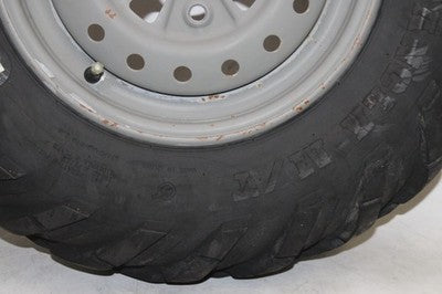 2001 HONDA RANCHER 350 TRX350FM 4X4 S OEM RIGHT FRONT WHEEL RIM W TIRE