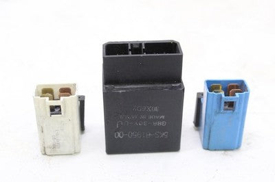 2007 YAMAHA XVS650 V STAR 650 OEM ELECTRICAL RELAY SET 3 PCS