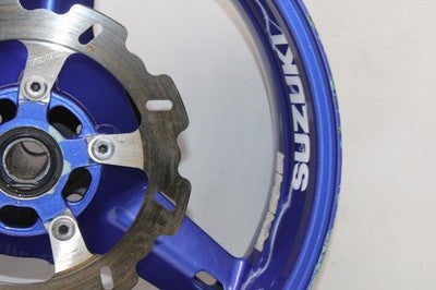 01-02 SUZUKI GSXR 1000 OEM REAR BACK WHEEL RIM