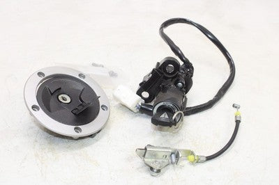 15-16 KAWASAKI VERSYS 1000 OEM IGNITION LOCK SET W/ GAS CAP SEAT LOCK !W KEY!