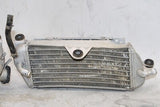 90-93 KAWASAKI KX250 OEM ENGINE MOTOR COOLING COOLER RADIATOR SET PAIR