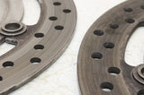 02-04 HONDA VTX1800C OEM FRONT LEFT RIGHT BRAKE ROTORS DISCS