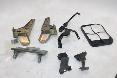 2006 SUZUKI BURGMAN AN400 OEM REAR SWINGARM BACK SUSPENSION MISC BRACKETS MOUNTS
