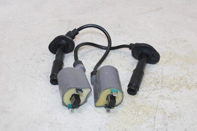 92-07 KAWASAKI NINJA 250R EX250F OEM IGNITION COILS COIL SPARK PLUG CAPS