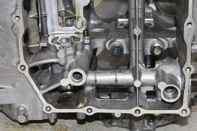 02-04 HONDA INTERCEPTOR 800 VFR800 OEM ENGINE MOTOR CRANKCASE CRANK CASES BLOCK