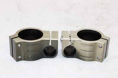 01-06 HONDA CBR600F4I OEM LEFT RIGHT CLIP ON BRACKET CLAMP SET PAIR