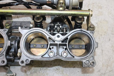2000 HONDA CBR900RR OEM MAIN FUEL INJECTORS / THROTTLE BODIES