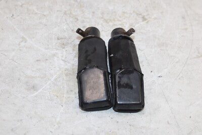 1992 HONDA NIGHTHAWK 750 CB750 OEM REAR FOOT RESTS PEGS STEPS SET PAIR