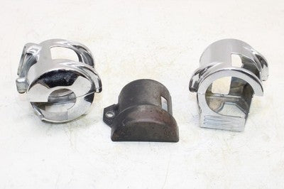 2002 HONDA VTX1800C OEM CHROME SWITCH HOUSING COVERS SET